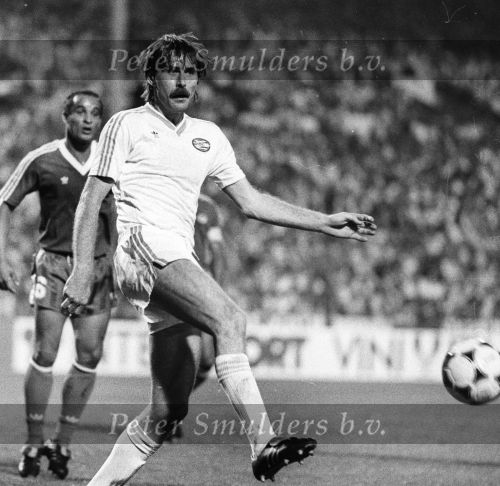 Stuttgart, 25 Mei 1988 PSV-Benfica, eindstand 0-0 Finale EC I ( voorloper van de Champions League ) en winnaar door strafschoppen na verlenging.
Ivan Nielsen
Foto Peter Smulders BV