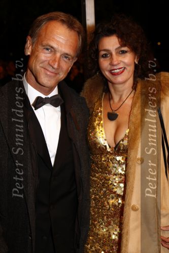 Amsterdam 24 oktober 2008
Uitreiking en gala van de televizierring 2008 in Carre. Jaap Jongbloed met vriendin
Peter Smulders bv