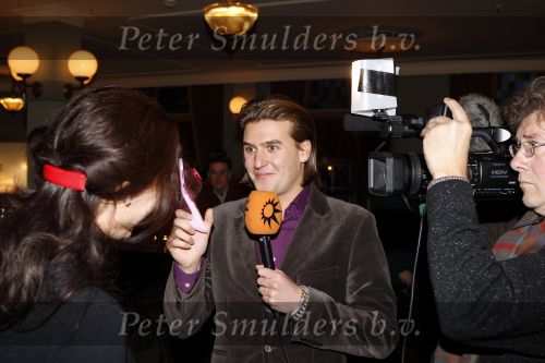 Kaatsheuvel 24 november 2007
Premiere Assepoester in de efteling.  Jacob Krabbe aan het werk voor rtl Boulevard