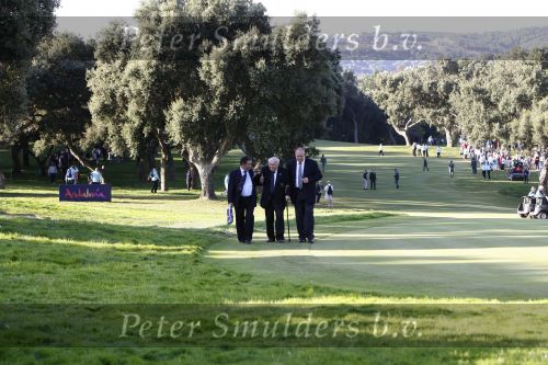 4 November 2007 Valderrama Golfclub ( Spanje )
Finaledag Volvo Masters Seizoen 2007
Eigenaar van Golfbaan Valderrama Patino Sr.