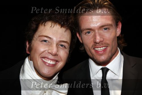 Rotterdam 20 april 2008
Premiere Les Miserables in het nieuwe luxor . Jamai Looman en Ron Link
Peter Smulders bv