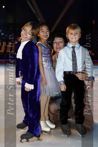 Amsterdam 9 december 2008
Opnames voor sterren kinderen dansen op het ijs. Christian Jan en Mariska Bauer zwanger
Peter Smulders bv