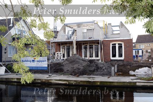 Volendam 18 oktober 2007
Jan Smit en Yolanthe Cabau v Kasbergen verliefd. huis in aanbouw