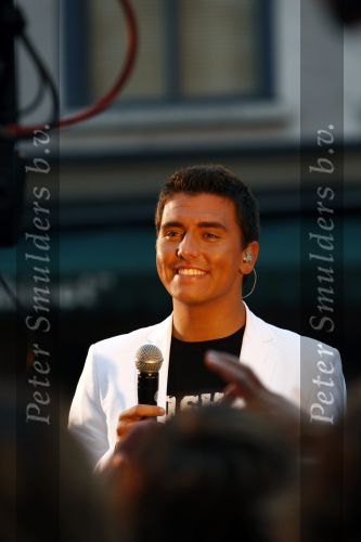 Breda 26 augustus 2008
Muziekfeest van de Tros op de grote markt in Breda. 
jan Smit