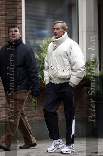Amsterdam 8 december 2008
Jan v Beveren met 2 andere mannen op straat i Amsterda.
Peter Smulders bv