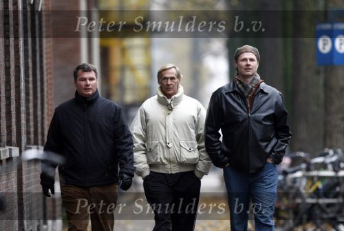 Amsterdam 8 december 2008
Jan v Beveren met 2 andere mannen op straat i Amsterda.
Peter Smulders bv