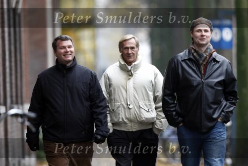 Amsterdam 8 december 2008
Jan v Beveren met 2 andere mannen op straat i Amsterda.
Peter Smulders bv