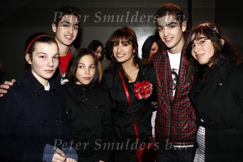 Amsterdam 9 decembe  2008 Jasper en Marius Gottlieb bij de premiere van High school musical.
Peter Smulders bv
