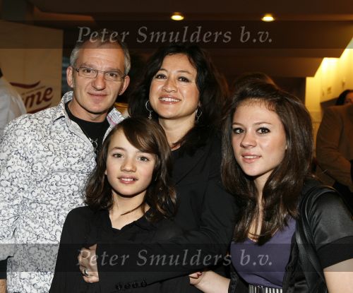 Tilburg, 20 Januari 2008
Premiere FAME in de stadsschouwburg van Tilburg 
Jeroen v Inkel met zijn gezin