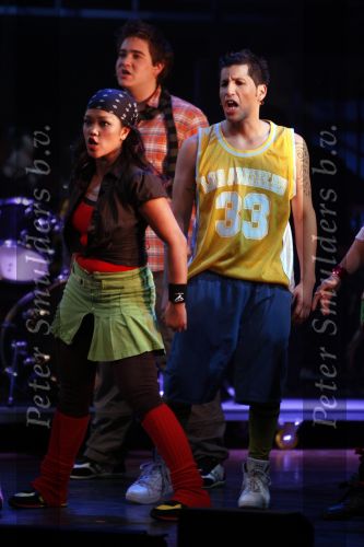 Zaandam 8 oktober 2007
Premiere Fame in schouwburg zaantheater. Jody Bernal