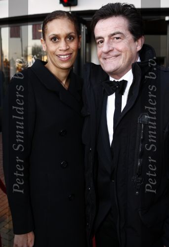 Zaandam 7 december 2008
Premiere op hoop van zegen. Johnny Kraaykamp jr met vriendin
Peter Smulders bv