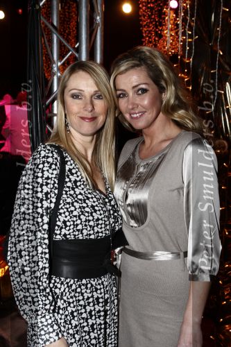 18 December 2008 Kerst/Nieuwjaarsborrel Princess
Joke de Kruijf met Brigitte Nijman
Foto Peter Smulders BV Eindhoven