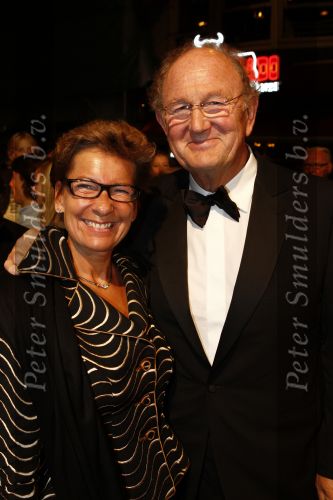 Amsterdam  13 oktober 2008
premiere  Bride flight in tuschinski. Joop en Janine v d Ende
Peter Smulders bv