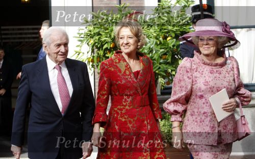 Den Haag 20 oktober 2007
Doop prinses Ariane . Koningin Beatrix Jorge Zorrequieta en Maria del carem Zorrequieta zijn daarbij aanwezig.