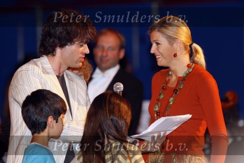 Rotterdam 10 oktober 2007
Prinses Maxima bij bijeenkomst in Rotterdam ivm kinderen en muziek. Joris Lutz