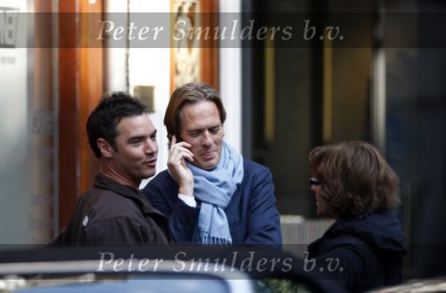 Amsterdam 11 oktober 2008
Jort Kelder met gsm op straat in Amsterdam.
Peter Smulders bv