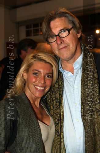 Amsterdam, 15 November 2008
Opening Expositie van Judith Wiersma
Op de foto Bert v d Veer en Judith Osborn
Foto Peter Smulders BV