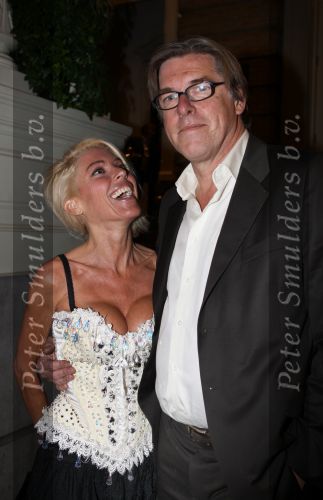 Amsterdam, 30 Oktober 2008 
Uitreiking Beau Monde Awards 2008
Judith Osborne met Bert v d Veer
Foto Peter Smulders BV