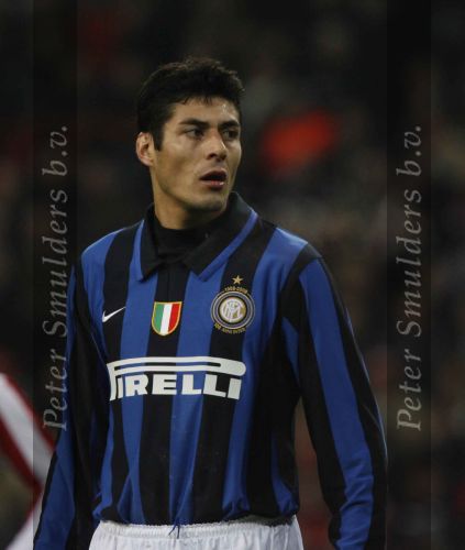 Eindhoven, 12 December 2007
Champions League wedstrijd PSV-Internationale Milan, eindstand 0-1 Seizoen 2007/2008 Julio Ricardo Cruz