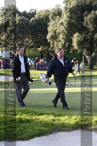 4 November 2007 Valderrama Golfclub ( Spanje )
Finaledag Volvo Masters Seizoen 2007
SKY verslaggever Richard Boxall en Ken Brown