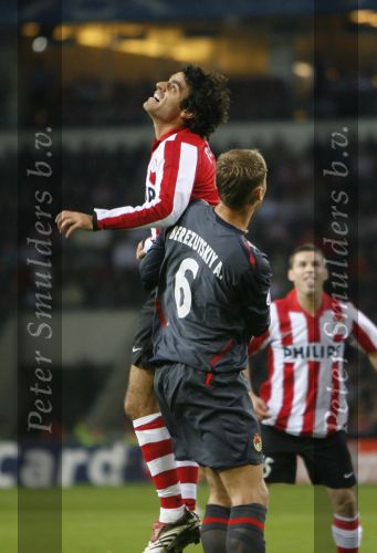Eindhoven, 19 September 2007 Seizoen 2007/2008 
Eerste wedstrijd Champions League PSV-CSKA Moskou, eindstand 2-1
Kenneth Perez