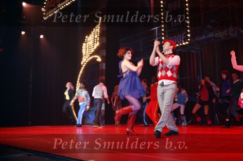 Tilburg, 20 Januari 2008
Premiere FAME in de stadsschouwburg van Tilburg met in de hoofdrollen de zwangere Kim Lian v d Meij en Jim Bakkum