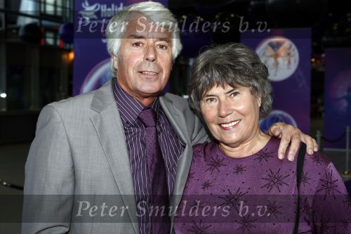 Rotterdam 16 oktober 2008
Premiere Holiday on ice in ahoy. Klaas Wilting met vrouw
Peter Smulders bv