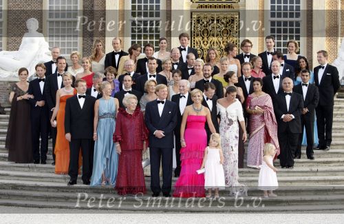Apeldoorn 1 september 2007
Prins Wille Alexander viert zijn 40e verjaardag op paleis het Loo met Maxima Alexia Ariane en Amalia.