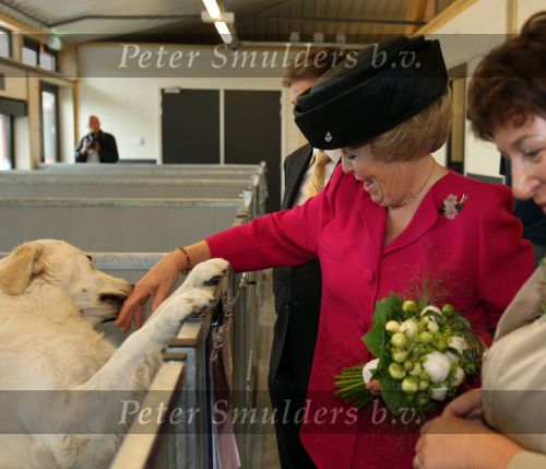 Herpen ( Gemeente Oss ),  27 Mei 2008
Koningin Beatrix bij opening van het nieuwe gebouw \