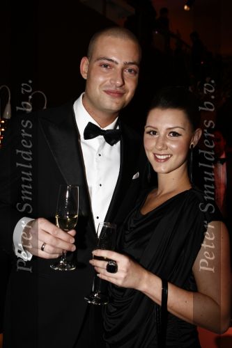 Amsterdam 11 december 2008
Openings en VIP avond van de Miljonairsfair in de Rai. Lange Frans met zijn vrouw
Peter Smulders bv