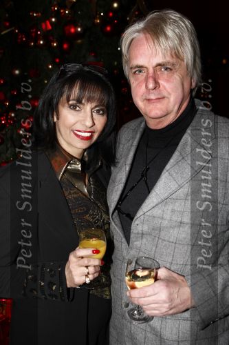 18 December 2008 Kerst/Nieuwjaarsborrel Princess
Laura Fygi met haar man
Foto Peter Smulders BV Eindhoven