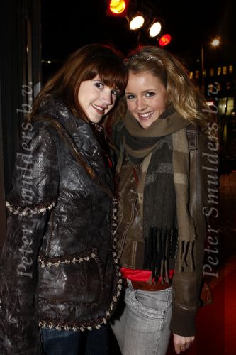 Amsterdam 9 decembe  2008 Liza Sips bij de premiere van High school musical.
Peter Smulders bv