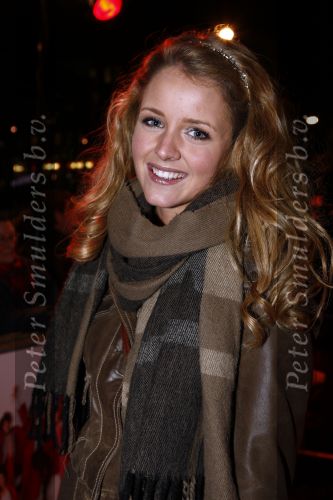 Amsterdam 9 decembe  2008 Liza Sips bij de premiere van High school musical.
Peter Smulders bv