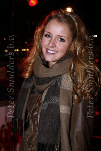 Amsterdam 9 decembe  2008 Liza Sips bij de premiere van High school musical.
Peter Smulders bv