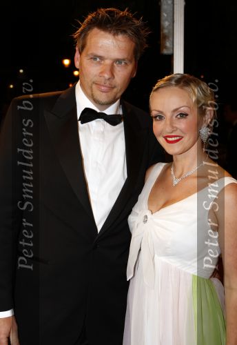 Amsterdam 10 oktober 2008
Premiere Sunset Boulevard in Carre. Lone v Roosendaal met man
Peter Smulders bv