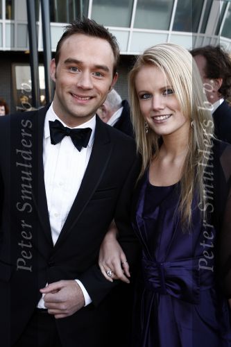 Zaandam 7 december 2008
Premiere op hoop van zegen. Maaike Popstars met Edwin ( gerard Joling)
Peter Smulders bv