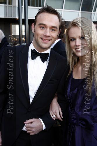Zaandam 7 december 2008
Premiere op hoop van zegen. Maaike Popstars met Edwin ( gerard Joling)
Peter Smulders bv