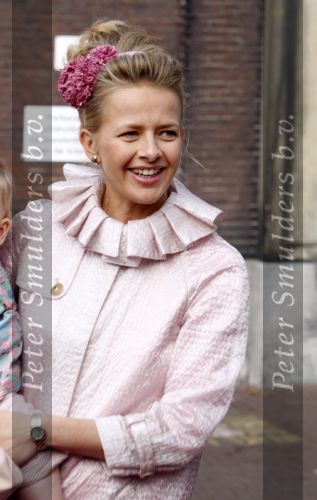 Den Haag 20 oktober 2007
Mabel Wisse Smit Prins Friso en hun dochters Luana en Zaria bij de doop van prinses Ariane.