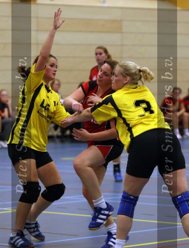 Eindhoven, 18 Oktober 2008
Handbalwedstrijd Dames PSV 2-Avanti, eindstand 16-12
Macha Jansen (No.9)