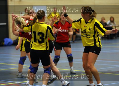 Eindhoven, 18 Oktober 2008
Handbalwedstrijd Dames PSV 2-Avanti, eindstand 16-12
Macha Jansen (No.9)