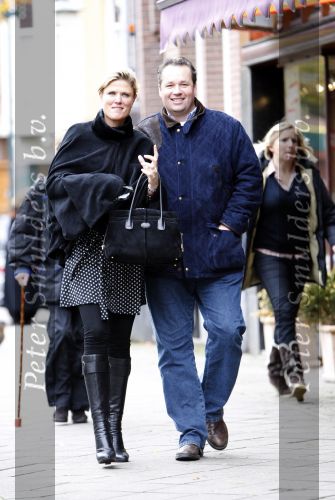 Amsterdam 10 november 2007
Marc Brouwers met zijn vrouw Janneke op de cornelis schuytstraat.