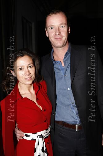 Amsterdam 26 januari 2008
Modeshow Bibi v d Velden tijdens Amsterdam fashion week. Marc Schroder met vrouw