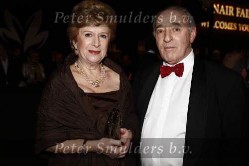 Amsterdam 11 december 2008
Openings en VIP avond van de Miljonairsfair in de Rai. 
Marcel Koster ( Breitling Nederland ) met zijn vrouw