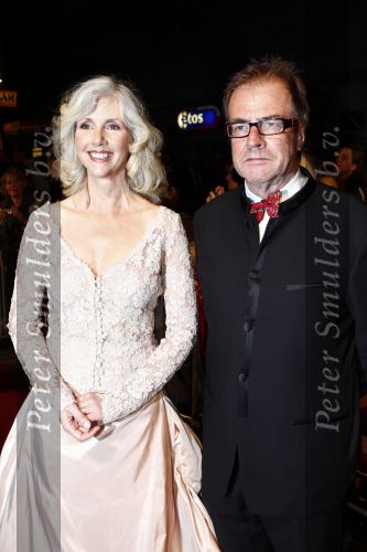 Amsterdam  13 oktober 2008
premiere  Bride flight in tuschinski. Bden Sombogaart en Marieke v d Pol
Peter Smulders bv