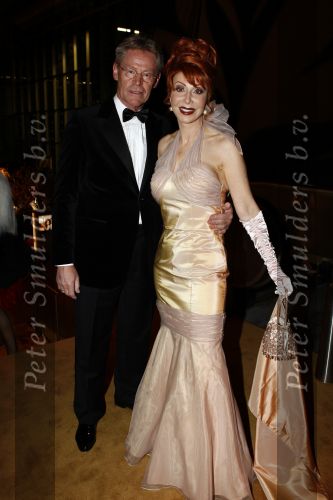 Amsterdam 11 december 2008
Openings en VIP avond van de Miljonairsfair in de Rai. Marijke Helwegen met man
Peter Smulders bv