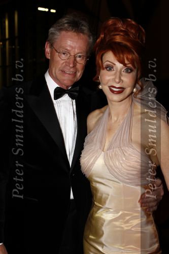 Amsterdam 11 december 2008
Openings en VIP avond van de Miljonairsfair in de Rai. Marijke Helwegen met man
Peter Smulders bv
