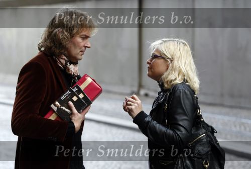 Amsterdam 17 oktober 2008
Matthijs v Nieuwkerk op straat in Amsterdam.