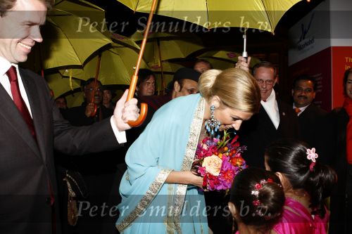 Amsterdam 12 november 2008
Prinses Maxima opent india festival in het concertgebouw.
Peter Smulders bv