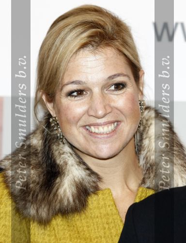 Rotterdam 13 november 2008
Prinses Maxima aanwezig bij bjeenkomst van club de madrid in de van nelle fabriek in Rotterdam. Maxima draagt een pakje met bont.
Peter Smulders bv