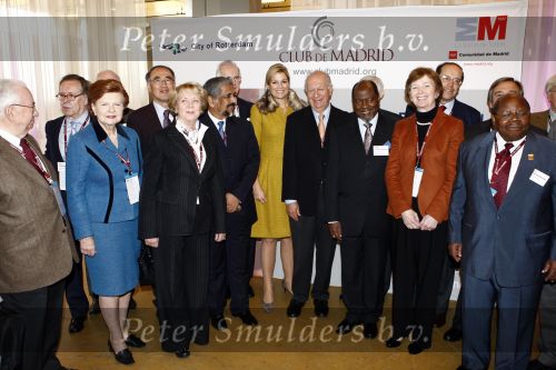 Rotterdam 13 november 2008
Prinses Maxima aanwezig bij bjeenkomst van club de madrid in de van nelle fabriek in Rotterdam. Maxima draagt een pakje met bont.
Peter Smulders bv
